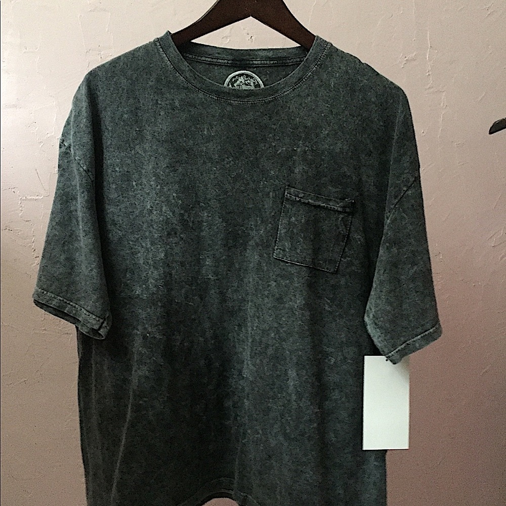 Yeezy Style Mineral Wash Gray Oversize Tee Shirt - Picture 12 of 15